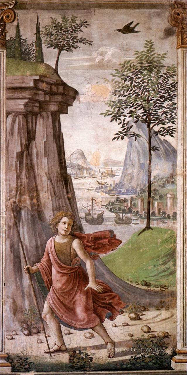 St John The Baptist In The Desert Renaissance Florence Domenico Ghirlandaio Oil Paintings